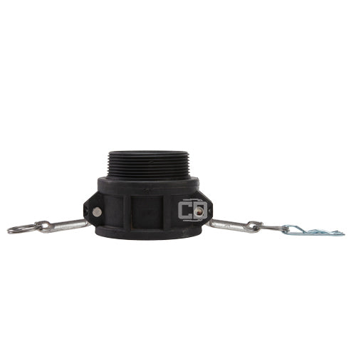 Plastic 3" Female Camlock x 3" Male NPT
