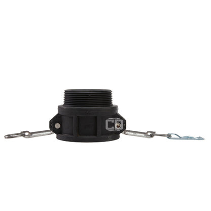 Plastic 3" Female Camlock x 3" Male NPT
