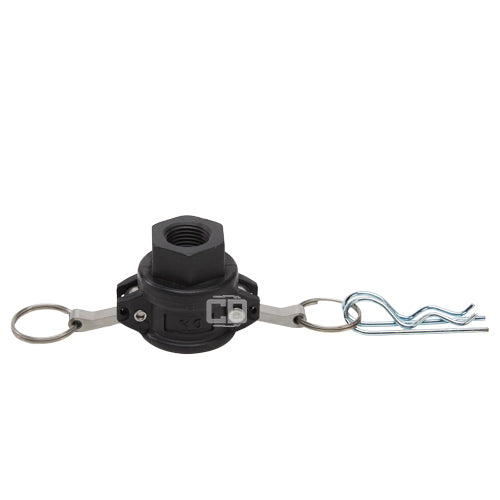 Plastic 3/4" Female Camlock x 1/2" Female NPT