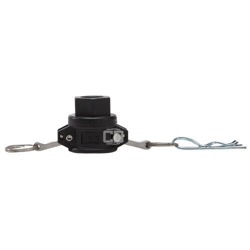 Plastic 3/4" Female Camlock x 1/2" Female NPT