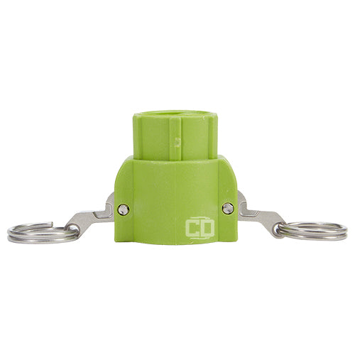 Plastic 3/4" Female Camlock x 3/4" Female GHT (USA)