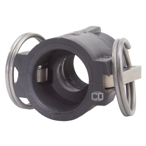 Plastic 3/4" Female Camlock x 3/4" Female NPT (USA)