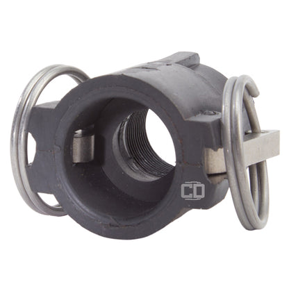 Plastic 3/4" Female Camlock x 3/4" Female NPT (USA)