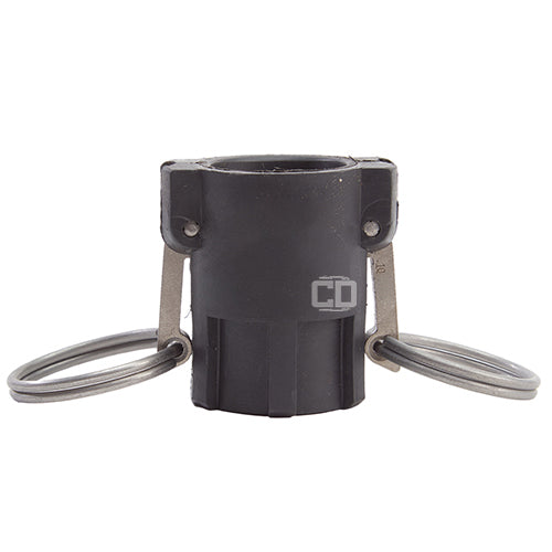 Plastic 3/4" Female Camlock x 3/4" Female NPT (USA)