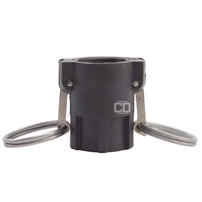 Plastic 3/4" Female Camlock x 3/4" Female NPT (USA)