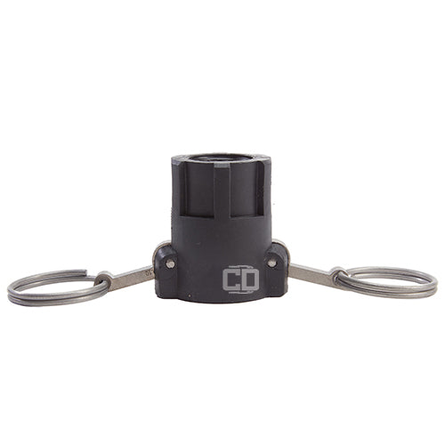 Plastic 3/4" Female Camlock x 3/4" Female NPT (USA)