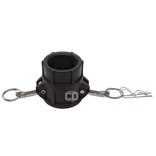 Plastic 2" Female Camlock x 2" Female NPT