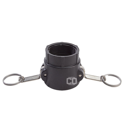 Plastic 2" Female Camlock x 2" Female NPT (USA)
