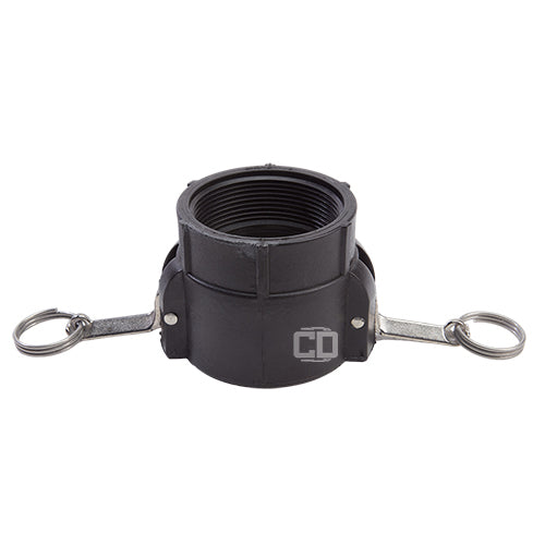 Plastic 3" Female Camlock x 3" Female NPT (USA)