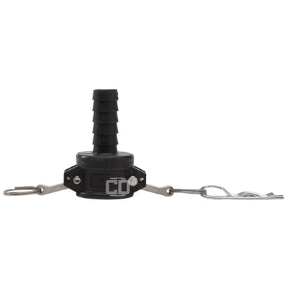 Plastic 3/4" Female Camlock to Hose Shank