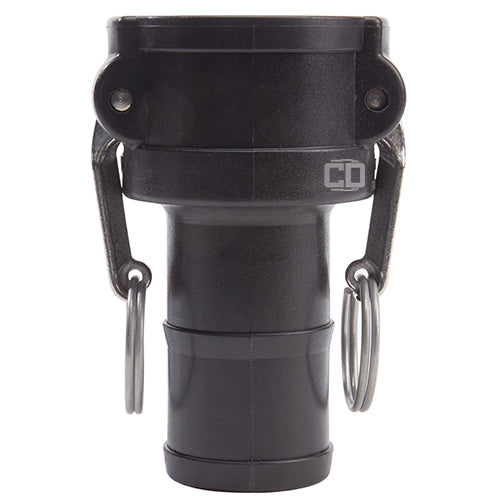 Plastic 2" Female Camlock to Hose Shank (USA)