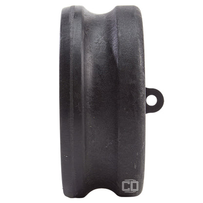 Plastic 4" Male Camlock Dust Plug (USA)