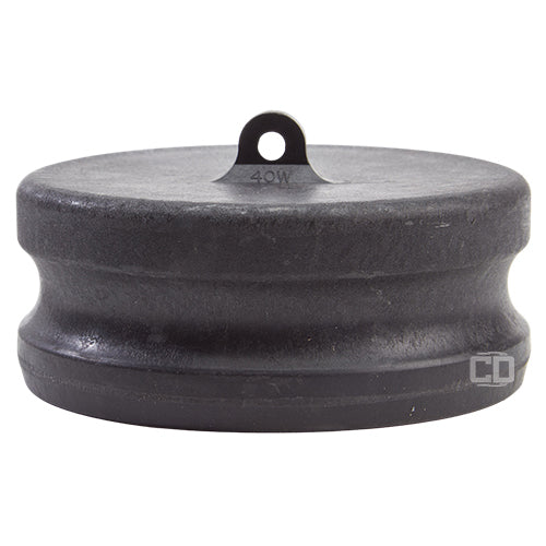 Plastic 4" Male Camlock Dust Plug (USA)