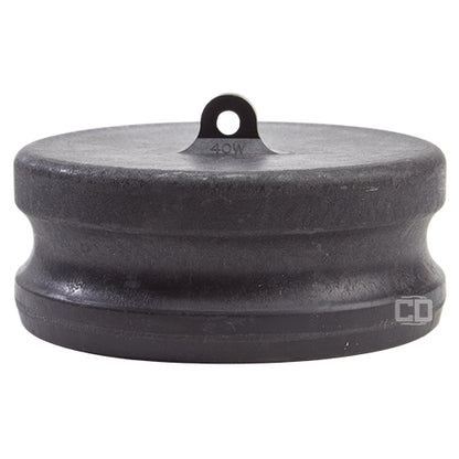 Plastic 4" Male Camlock Dust Plug (USA)