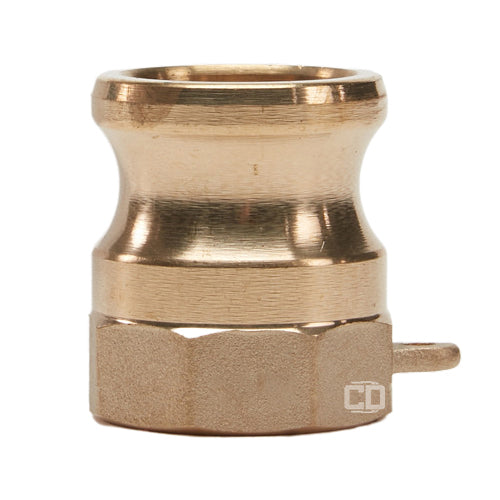 Brass 3/4" Male Camlock x 3/4" Female NPT