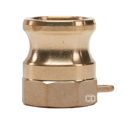 Brass 3/4" Male Camlock x 3/4" Female NPT