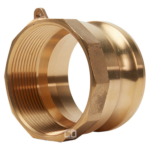 Brass 3" Male Camlock x 3" Female NPT