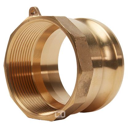 Brass 3" Male Camlock x 3" Female NPT