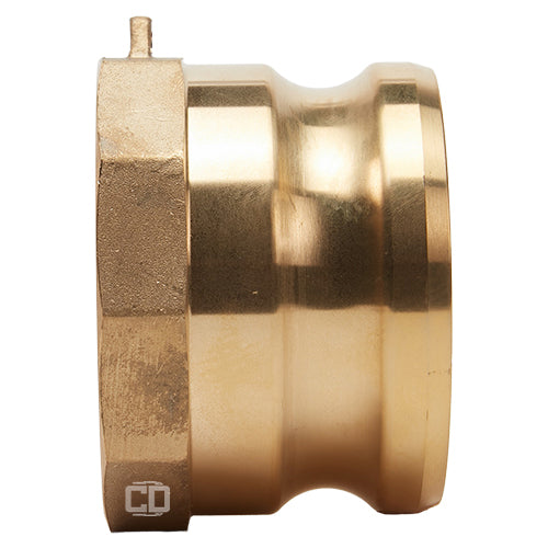 Brass 3" Male Camlock x 3" Female NPT