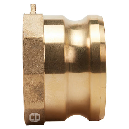 Brass 3" Male Camlock x 3" Female NPT