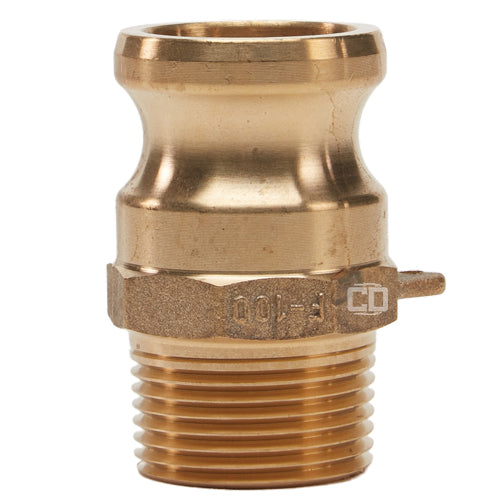 Brass 1" Male Camlock x 1" Male NPT
