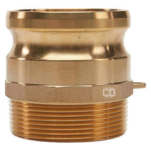 Brass 3" Male Camlock x 3" Male NPT