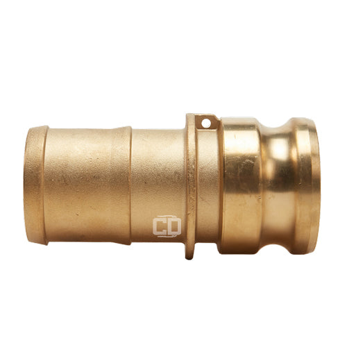 Brass 4" Male Camlock to Hose Shank