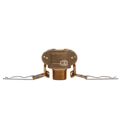 Brass 3/4" Female Camlock x 3/4" Male NPT