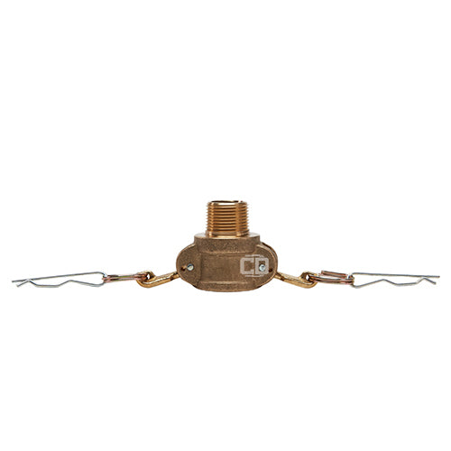 Brass 3/4" Female Camlock x 3/4" Male NPT