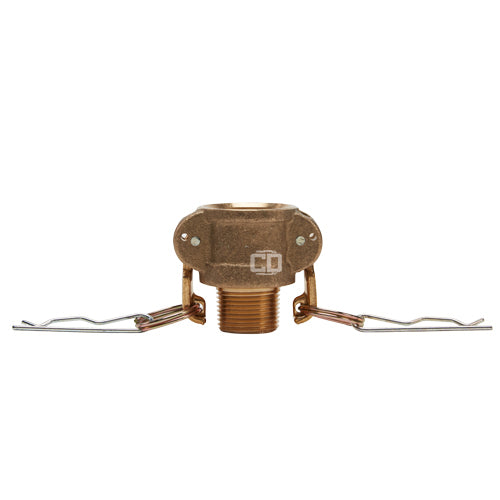 Brass 3/4" Female Camlock x 3/4" Male NPT (USA)