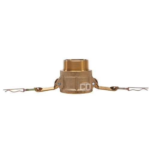 Brass 2" Female Camlock x 2" Male NPT