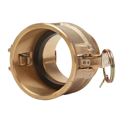 Brass 2" Female Camlock x 2" Male NPT (USA)