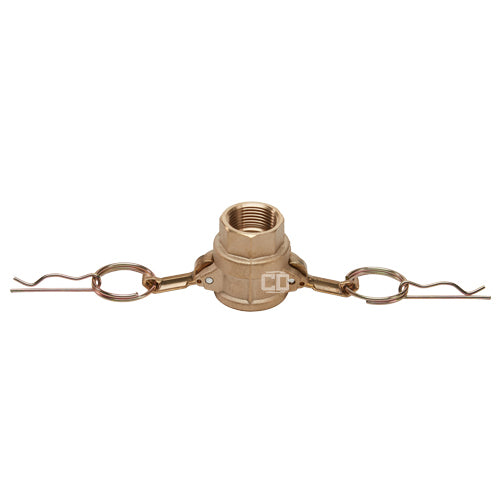 Brass 3/4" Female Camlock x 3/4" Female NPT