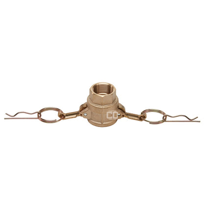 Brass 3/4" Female Camlock x 3/4" Female NPT