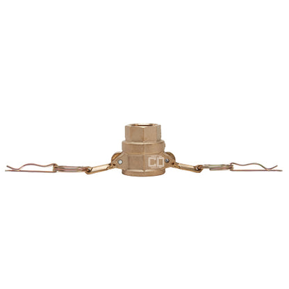 Brass 3/4" Female Camlock x 3/4" Female NPT