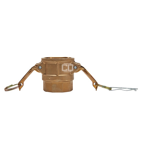 Brass 1 1/2" Female Camlock x 1 1/2" Female NPT (USA)