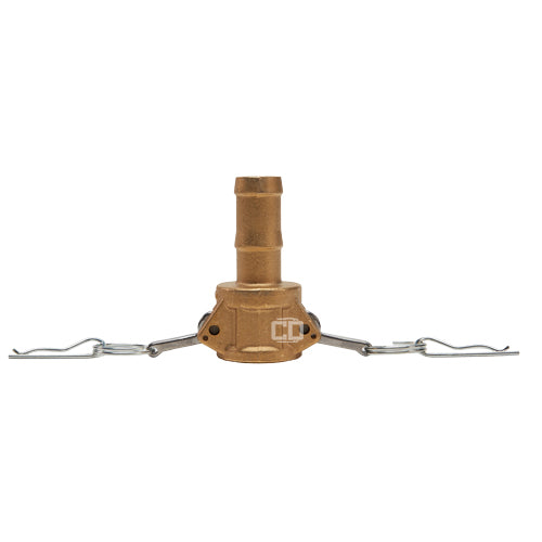 Brass 1" Female Camlock to Hose Shank