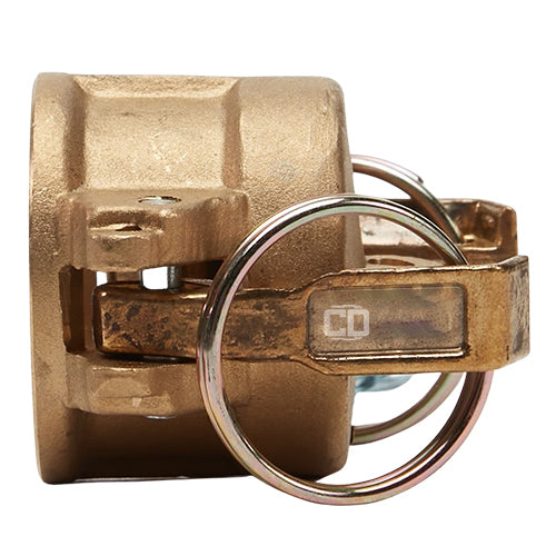 Brass 3/4" Female Camlock Dust Cap (USA)