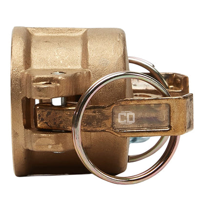 Brass 3/4" Female Camlock Dust Cap (USA)