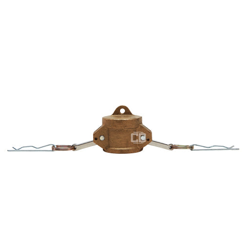 Brass 1 1/4" Female Camlock Dust Cap