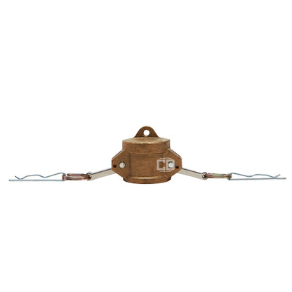 Brass 1 1/4" Female Camlock Dust Cap
