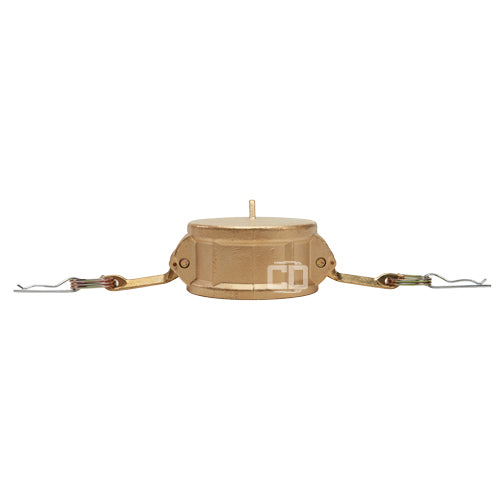 Brass 4" Female Camlock Dust Cap (USA)