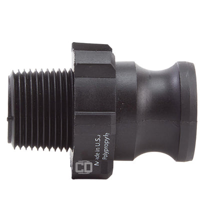 Plastic 3/4" Male Camlock x 3/4" Male BSP (USA)