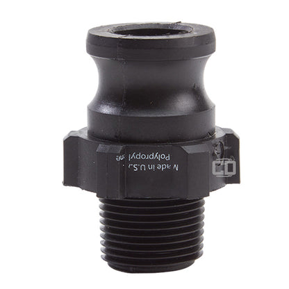 Plastic 3/4" Male Camlock x 3/4" Male BSP (USA)