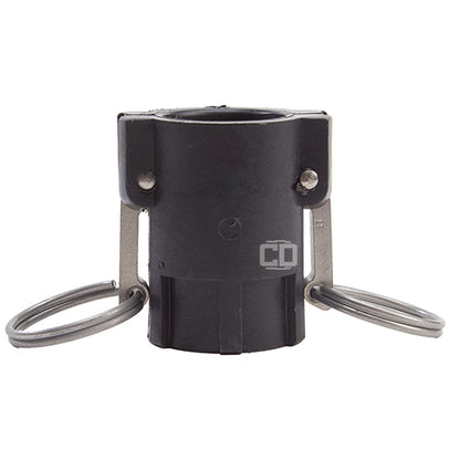 Plastic 1" Female Camlock x 1" Female BSP (USA)
