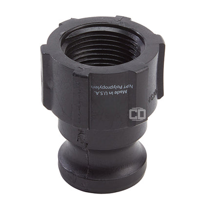 Plastic 1" Male Camlock x 1" Female BSP (USA)