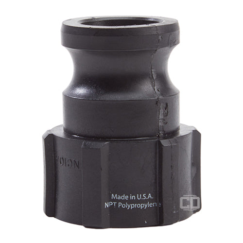 Plastic 1" Male Camlock x 1" Female BSP (USA)
