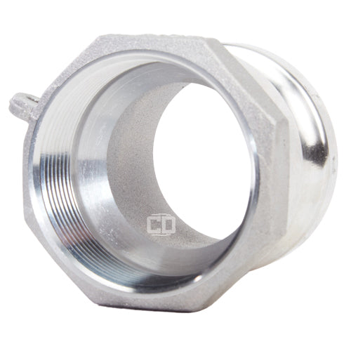 Aluminum 2" Male Camlock x 2" Female BSP (USA)