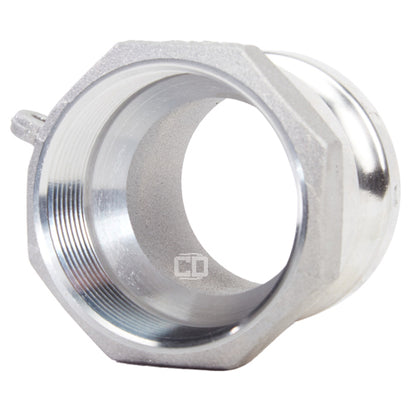 Aluminum 2" Male Camlock x 2" Female BSP (USA)