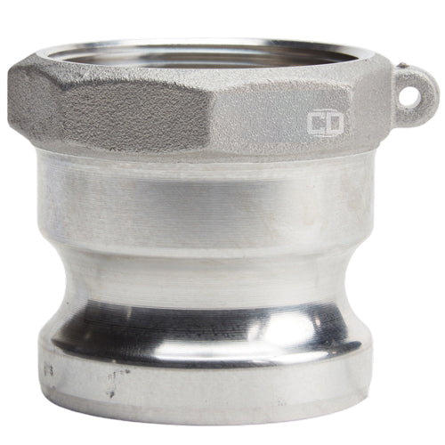 Aluminum 2" Male Camlock x 2" Female BSP (USA)